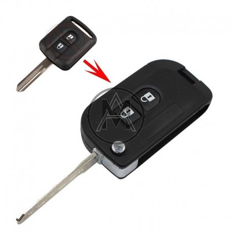 Modifica a baioetta Nissan 2 tasti testa quadra