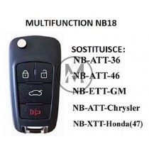 KEYDIY NB18 RADIOCOMANDO Multifunction 4 tasti