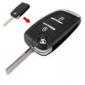 Modifica baionetta  Citroen Peugeot  2 tasti in tipo DS  HU83 + batt.