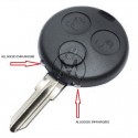 Cover vuoto compatibile Smart 450 3 tasti con alloggio infrarossi.