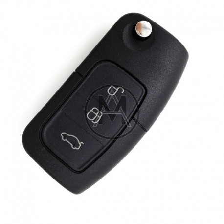 FORD CHIAVE 3 TASTI COMPLETA DI RADIOCOMANDO CON LAMA HU101