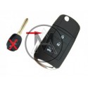 TOYOTA MODIFICA A BAIONETTA 3 TASTI  TOY43
