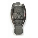 MERCEDES 2 TASTI GUSCIO COMPLETO CON SLOT 2 BATTERIE E LAMA