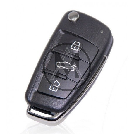 Audi 3tasti con radiocomando 868mhz. con chip 8E