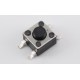 MICRO PULSANTE 4 PIN mm. 4,5 X 4,5 (h) mm 3,7.