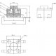 MICRO PULSANTE 4 PIN mm. 4,5 X 4,5 (h) mm 3,7.