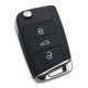 VOLKSWAGEN FLIP KEYLESS GO 3 TASTI MQB