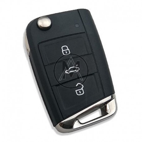 VOLKSWAGEN FLIP KEYLESS GO 3 TASTI MQB
