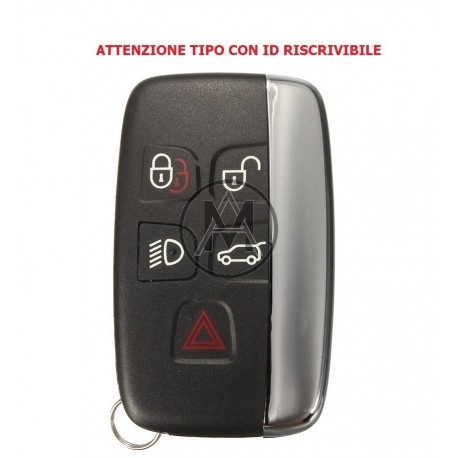 Evoque  5 tasti 433mhz con id  ID riscrivibile