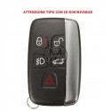 LAND ROVER - JAGUAR 5 tasti 433mhz PCF7953P tipo  con ID rIscrivibile