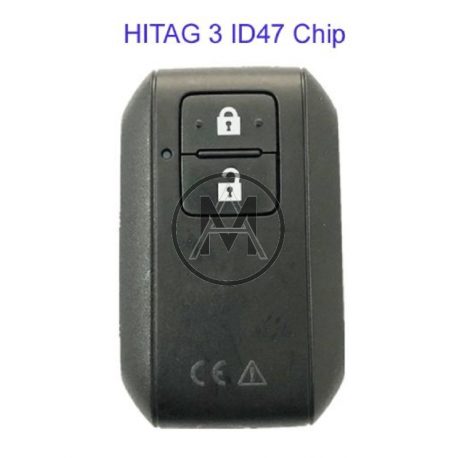 RADIOCOMANDO SUZUKI SWIFT 2017 2 TASTI KEYLESS GO PCF7953 ID 47