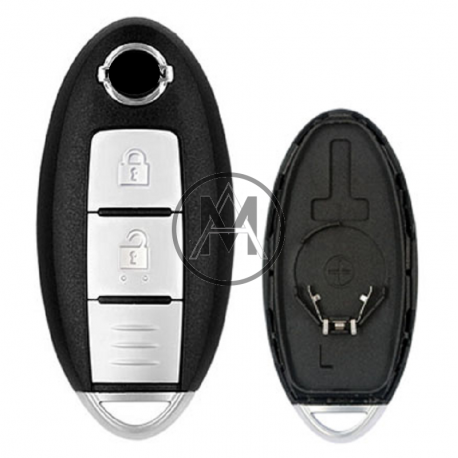 Nissan keyless 2 tasti pila centrale