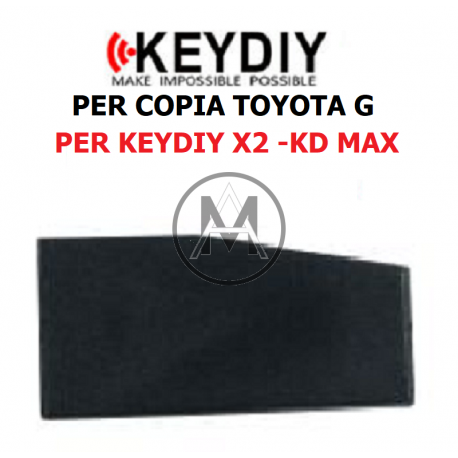 KEYDIY chip per copia  TOYOTA G