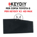 KEYDIY chip per copia TOYOTA G