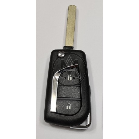 CITROEN PEUGEOT TOYOTA 2 TASTI CON CHIP TIPO H DTS AES