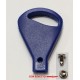 TESTA IN PLASTICA BLU COMPATIBILE BLOCK SHAFT