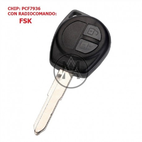 Suzuki - FIAT - OPEL -  pcf7936 con remote 433mhz. FSK