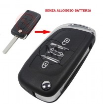 Modifica baionetta Citroen Peugeot 3 tasti VA2 in tipo nuovo no batteria