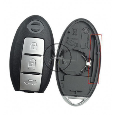 Nissan keyless 3 tasti