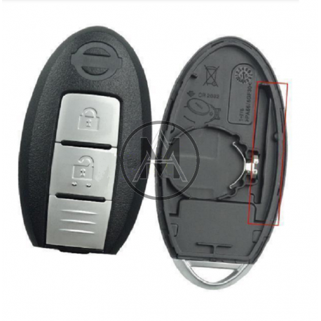 Nissan keyless 2 tasti