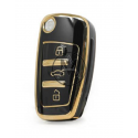 COVER  PROTETTIVO NERO E ORO CHIAVE AUDI