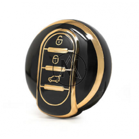 COVER  PROTETTIVO NERO E ORO KEYLESS MINI