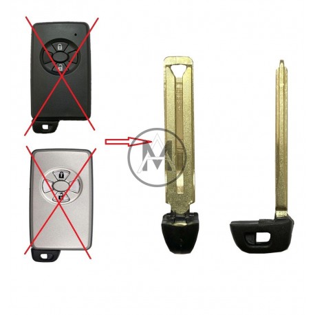 Toyota spadino di emergenza  per keyless go TOY40