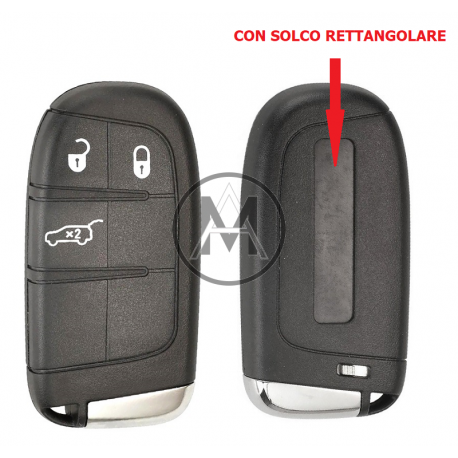 GUSCIO KEYLESS JEEP RENEGADE 3 TASTI  CON LAMA SIP22