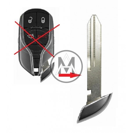 CHIAVE DI EMERGENZA PER Maserati 4 tasti