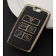 COVER  PROTETTIVO NERO E ORO KEYLESS JAGUAR LAND ROVER