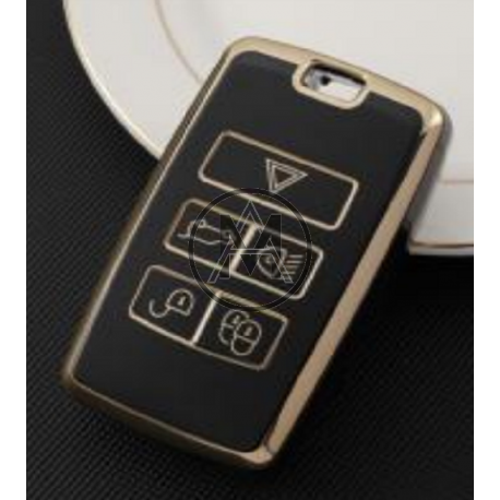 COVER  PROTETTIVO NERO E ORO KEYLESS JAGUAR LAND ROVER