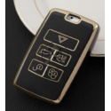 COVER  PROTETTIVO NERO E ORO KEYLESS JAGUAR LAND ROVER