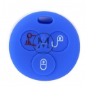 Cover in silicone blu per chiave Smart 450 3 tasti