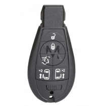 CHRYSLER - DODGE - JEEP - 5 TASTI CON remote ID46 433mhz. PER Chrysler Grand Voyager DAL 2008 AL 2013