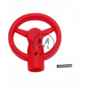 TESTA IN PLASTICA ROSSA COMPATIBILE BLOCK SHAFT