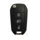 Peugeot 3 tasti PFC7941 ( HITAG2 ) 433MHZ. FSK