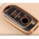 COVER  PROTETTIVO NERO E ORO PER CHIAVE  FIAT BAIONETTA 3 TASTI TIPO 500X