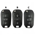 CITROEN PEUGEOT 3 TASTI NCF2960M 4A HITAG AES 433MHZ. FSK