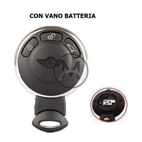 Guscio MINI 3 TASTI CON VANO BATTERIA