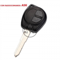 Suzuki - FIAT - OPEL - chiave con radiocomando Swift 433 MHz. ASK