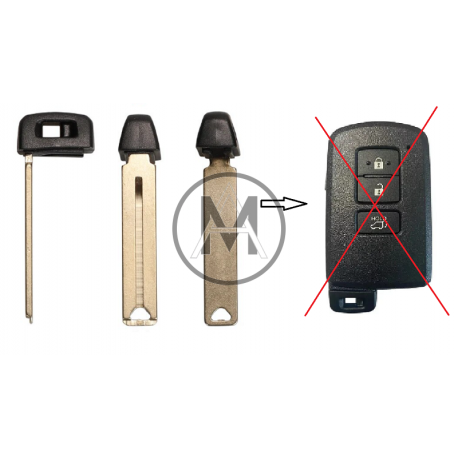 Toyota spadino di emergenza  per keyless go TOY40