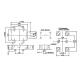 Micro interruttore SMD laterale 4 pin 4x6mm. (Fiat Multipla)