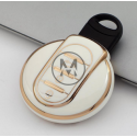 COVER  PROTETTIVO BIANCO E ORO KEYLESS MINI