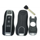 Porsche guscio  KEYLESS GO 3 TASTI lama HU162 portellone posteriore SW