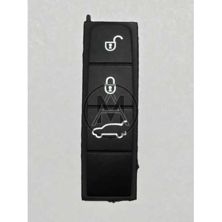 PORSCHE GOMMINO  3 tasti SIMBOLO SW MM.54X15