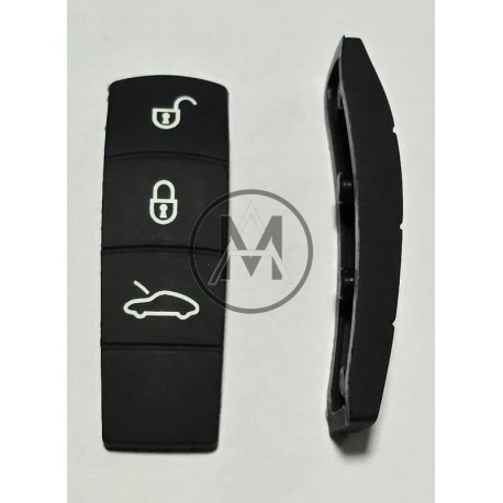 PORSCHE GOMMINO  3 tasti simbolo vettura baule anteriore MM.49X16