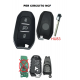 Opel Guscio Keyless go 3 tasti fari per NCF circuito stretto
