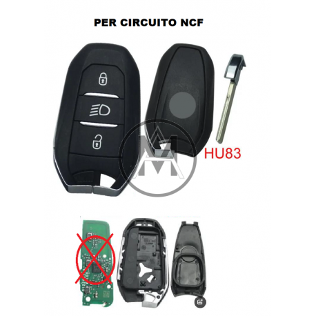Opel Guscio Keyless go 3 tasti fari per NCF circuito stretto