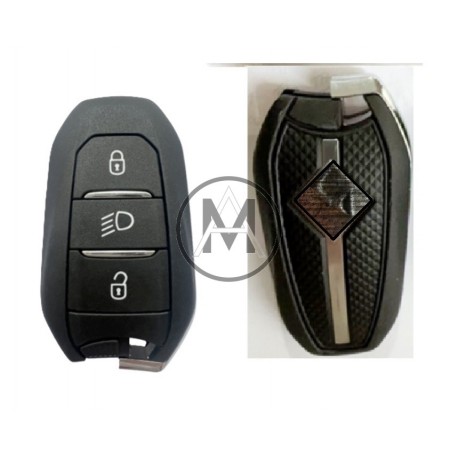 CITROEN DS3 - DS7 3 TASTI FARI NCF29A1M 433 MHz-9840152380 A3M15 DOPPIA MEMORIA