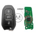 PEUGEOT 3 tasti  IM3A HITAG AES NCF29A1 TIPO A3M65